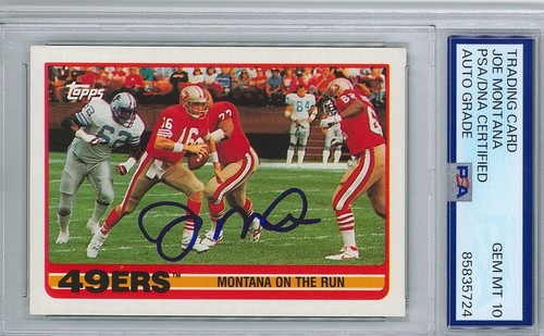 Joe montana signed - montana,