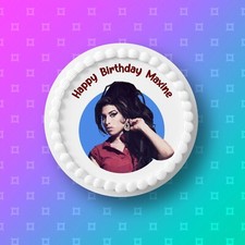 Amy Winehouse pre-cut Edible
