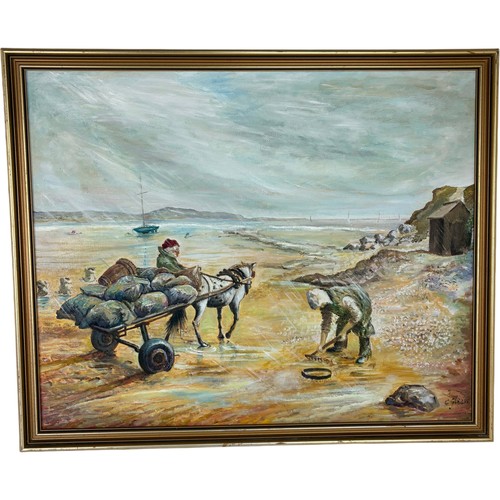 Oil painting gleave - painting, c.