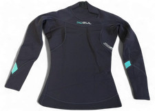 Gul Women's Code Zero 1mm Flatlock Thermo Top Jet/Black UK 10 CREASES