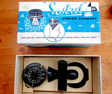 Sestrel Junior Boat compass boxed -Sailing Dinghies, rowing boats, Fishing craft