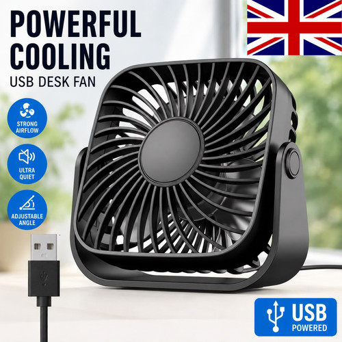Inch portable desk fan - portable,