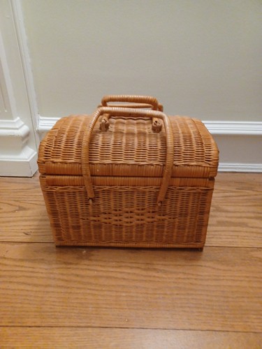 Vintage rattan woven wicker - vintage,