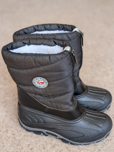 Boys olang black snow boots - boys,