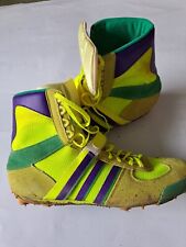 Adidas Vintage Javelin  Made In West Germany 1974 UK 12 Neon 