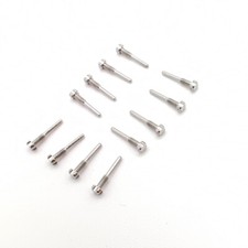 8 PCS 4 Star Silver Polished