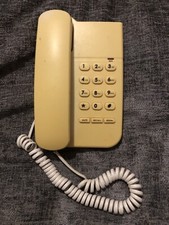 1990s Argos Spirit 100 Model 5333 Ivory / Cream Corded Analogue Telephone L@@K