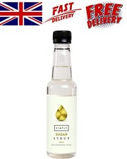 Simply Sugar Syrup, Vegan & Nut Free Flavoured Syrup for Coffee, Cocktails & Bak