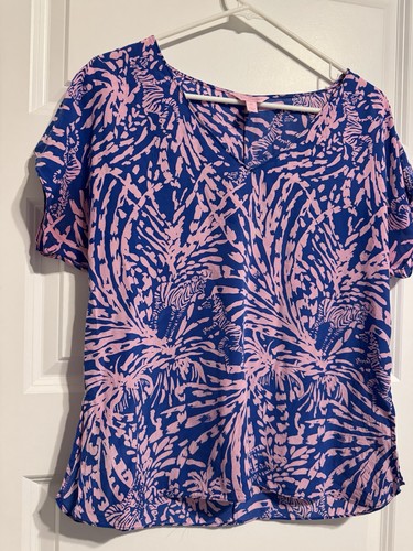 Lilly pulitzer asher silk - pulitzer, top