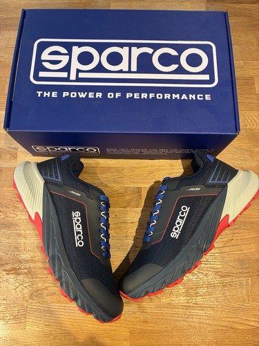 Sparco trainers blue red - sparco,