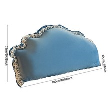 Lace Ruffled Headboard