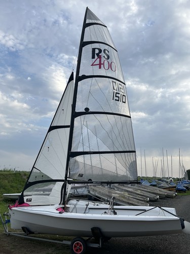 Rs400 racing sailing - racing, dinghy