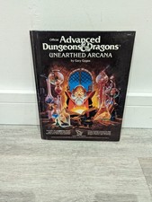 TSR AD&D ADVANCED DUNGEONS & DRAGONS  – UNEARTHED ARCANA Hardback Book 