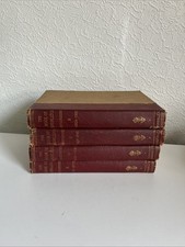 Antique “The Book Of Knowledge” Volumes 3, 5, 7 & 8 Waverley Book Co 1954