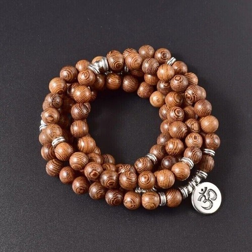 Buddha bracelet wooden - bracelet, bead