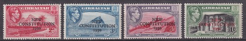 Gibraltar full set kgvi - gibraltar,