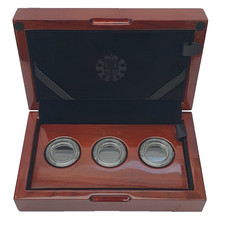 Royal Mint Wooden Case with