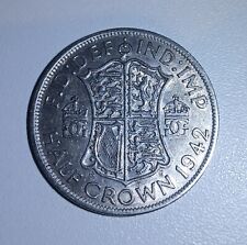 Half Crown 1942 Rare Silver