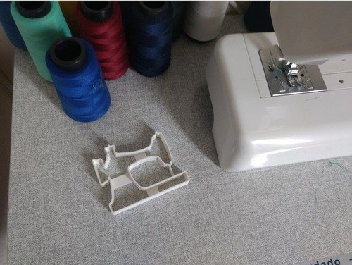 Sewing machine plastic cookie - sewing,