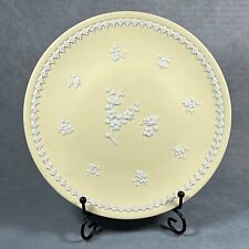 Wedgwood Primrose Jasperware Prunus Cake Plate in Original Box
