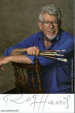 ROLF HARRIS HAND SIGNED 4x6