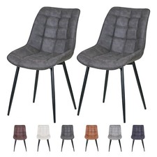 2pcs faux matte suede leather - matte,