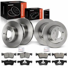Brake Discs & Brake Pads Front Rear for BMW 116d 118i 218d 218i F20 F21 F22 F23
