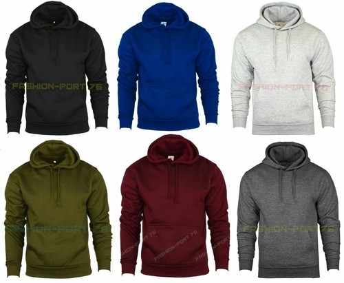 Plain pullover hooded - plain,