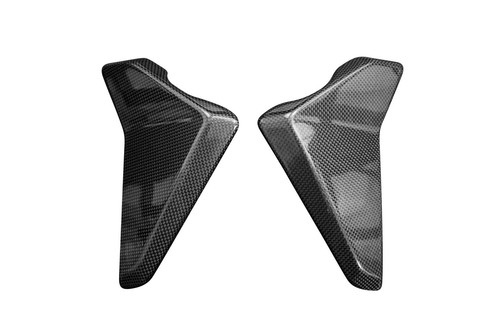 Carbon radiator cover - radiator, (angles)