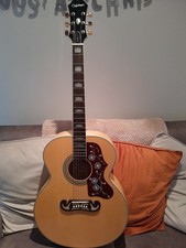 Epiphone EJ200 Jumbo Acoustic Guitar. Lovely Condition. 
