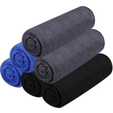 6 Pack Microfiber Gym Towels