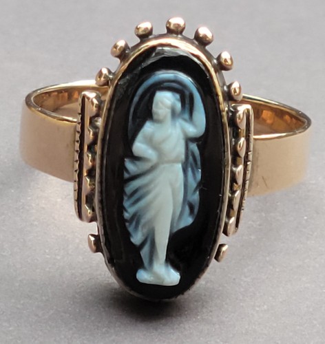Antique 14k solid yellow - 14k,