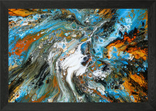 Abstract Acrylic Painting