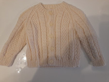 Baby boy's Brand new hand knitted cardigan (42 Tub 1)