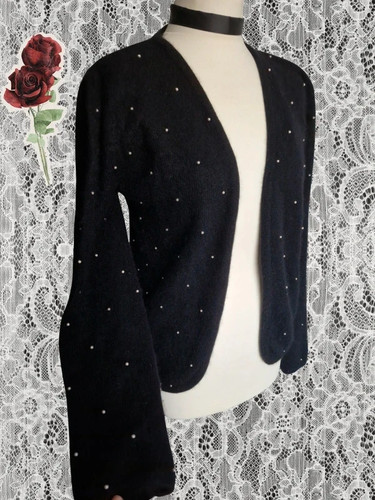 Vintage 90s black lambswool - 90s,