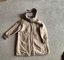 Next Ladies Hooded Brown Coat
