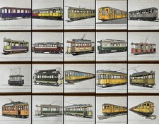 Vintage Berlin Trams