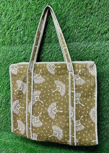 Olive green dandelion print - olive,