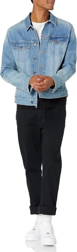 Mens jeans straight leg - leg, slim