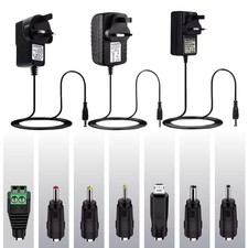 12V AC/DC Power Supply Adapter
