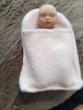 Solid Silicone Baby Approx 4" 
