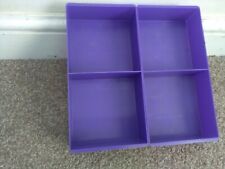 Used fishing seat box.RIVE PURPLE DEEP FRONT DRAW  ORGANISERS