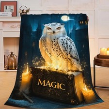 Owl Blanket Cute Owl Throw