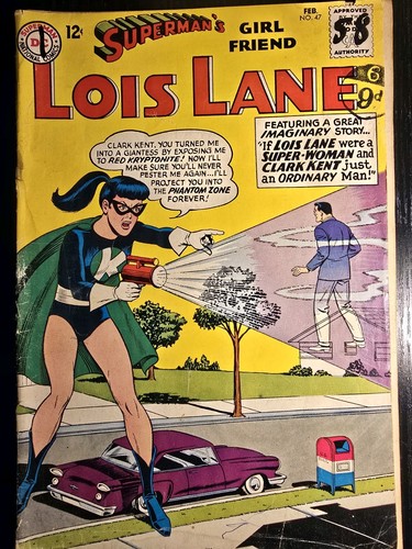 Lois lane silver age comic - lois,