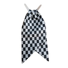 Clip On Cravat Ladies Black &