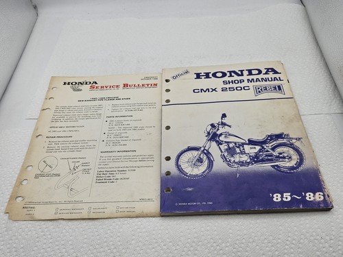 1985 1986 honda cmx250c rebel - 1985,