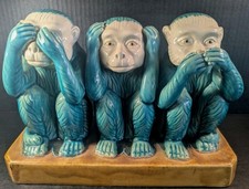 VTG Hand painted Glazed