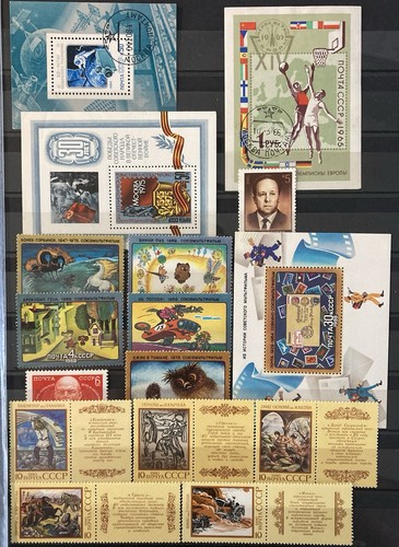 Stamp collection russia - collection,