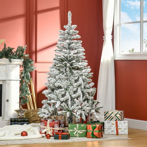 Snow flocked artificial - 5,