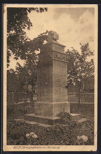 Bilm war memorial with - bilm,,